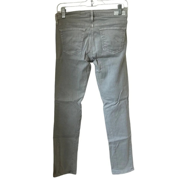 AG ADRIANO GOLDSCHMIED “Stevie” Ankle Gray Jeans Size 27 - Picture 3 of 9